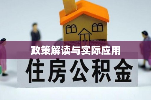 志丹政策解读与实际应用