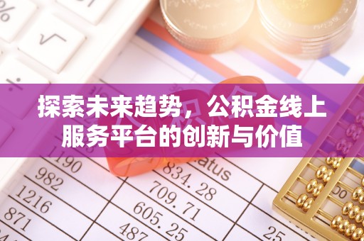 志丹探索未来趋势，公积金线上服务平台的创新与价值