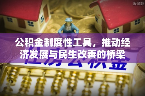 志丹公积金制度性工具，推动经济发展与民生改善的桥梁