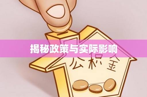 志丹揭秘政策与实际影响