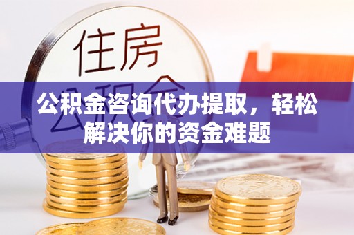 志丹公积金咨询代办提取，轻松解决你的资金难题