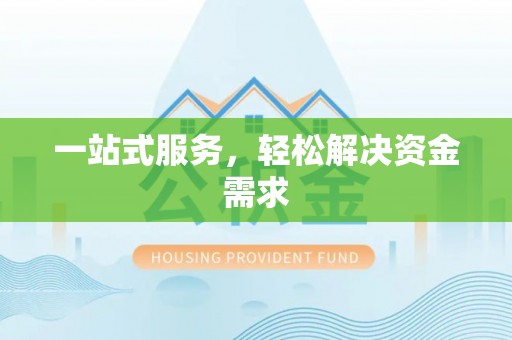 志丹一站式服务，轻松解决资金需求