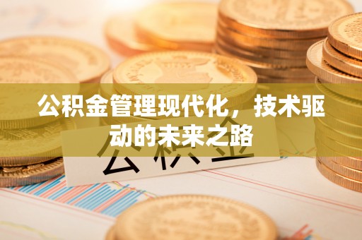 志丹公积金管理现代化，技术驱动的未来之路